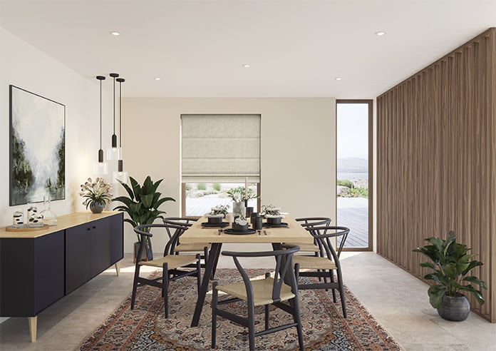 Foxford, Rambouillet - Motorised Roman Blind - Image 8